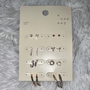 🍀A New Day Mixed Metal Earring Collection